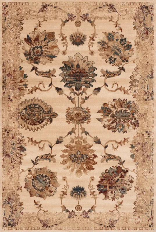 Dywan wełniany tradycyjny Agnella Agnus Bonaria krem