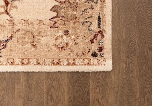 Róg dywanu wełnianego Agnella Agnus Bonaria krem