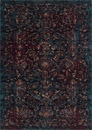 Dywan wełniany Agnella Isfahan Romina granat