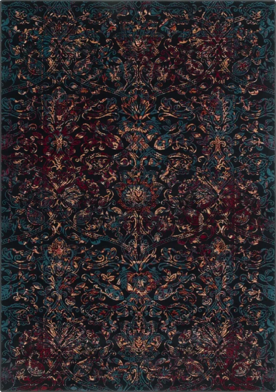 Dywan wełniany Agnella Isfahan Romina granat