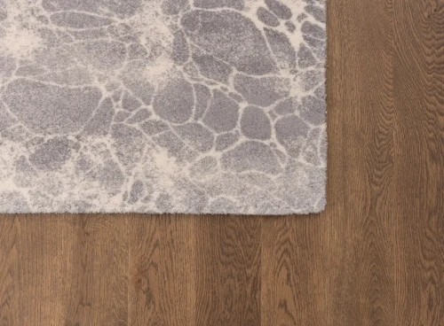 Dywan Agnella Calisia Aristo biały marmurowy wzór na runie.webp