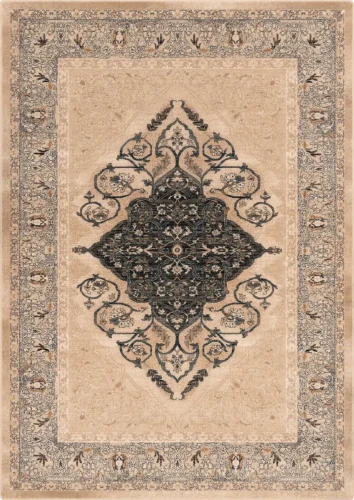 Dywan wełniany Agnella Isfahan Brenda jasny beż