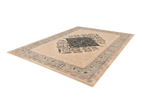 Dywan wełniany Agnella Isfahan Brenda jasny beż w perspektywie