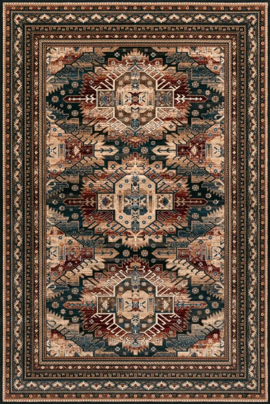 Dywan wełniany klasyczny Agnus Mostar ciemny beż.webp