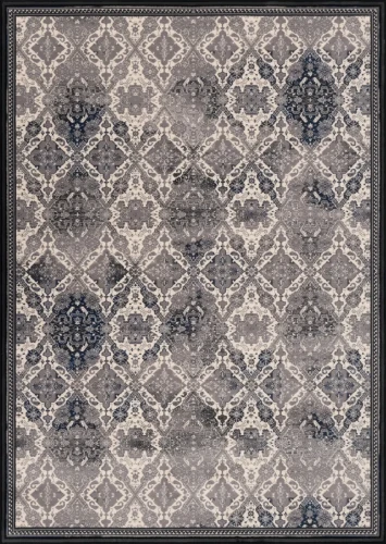 Dywan wełniany orientalny Agnella Agnus Loreta szary.webp