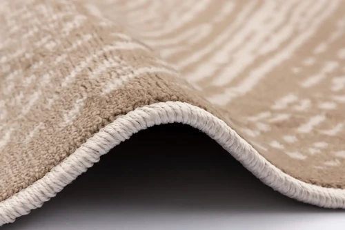 Obszycie i runo dywanu art deco FD Sensi Branco ciemny beż