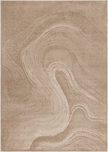 Dywan art deco FD Sensi Branco ciemny beż