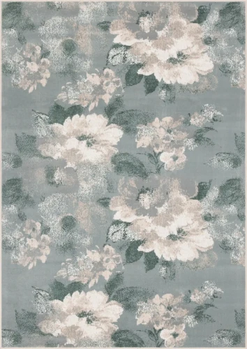 Dywan nowoczesny FD Sensi Floro miętowy