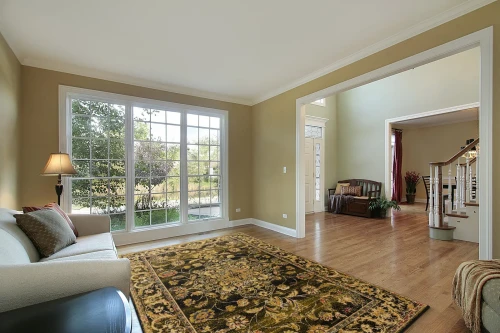 Dywan tradycyjny FD Optimal Marat limonka w salonie