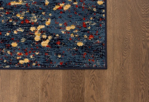 Róg dywanu nowoczesnego FD Optimal Denver błękit