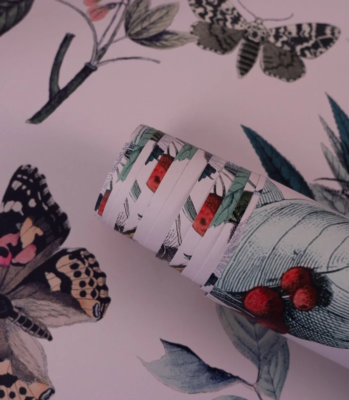 Tapeta Butterfly Rowan Pink w rolce.webp