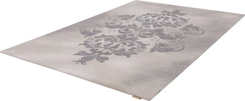 Rzut z boku dywanu wełnianego Agnella Opal Maryl beżowy (binding)