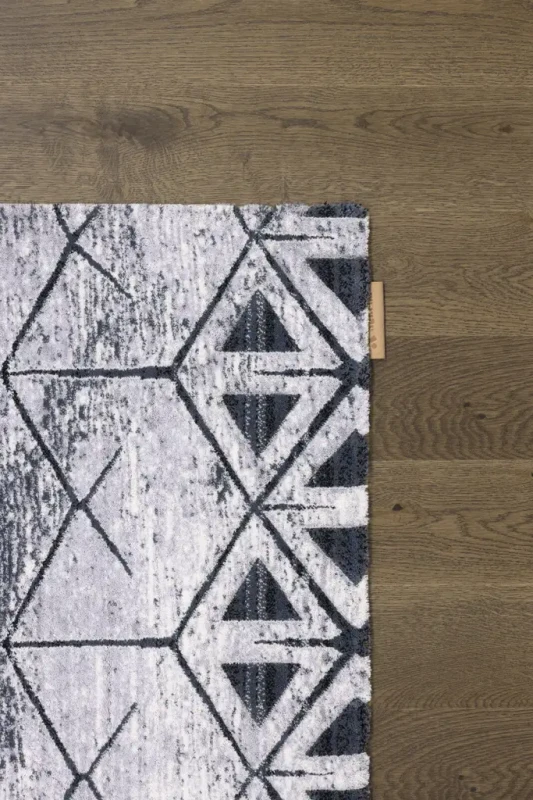 Róg dywanu wełnianego Agnella Opal Bateja jasny szary (binding)