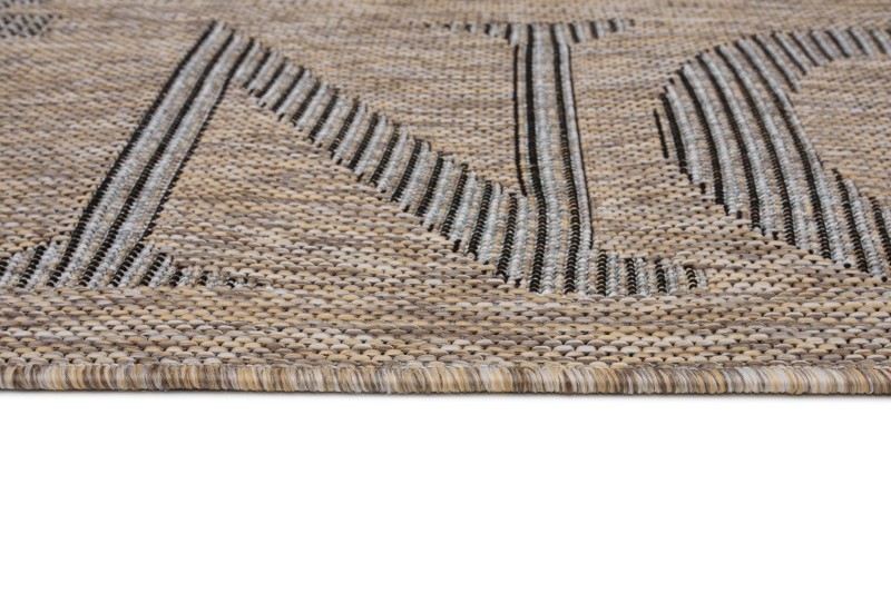 Obszycie dywanu zewnętrznego Indoor and Outdoor KH79A brown Melissa MAA