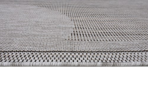 Obszycie i struktura dywanu zewnętrznego Indoor and Outdoor KH80A gray Melissa MAA