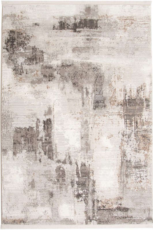 Dywan nowoczesny z frędzlami Exclusive 167 brązowo-złoty