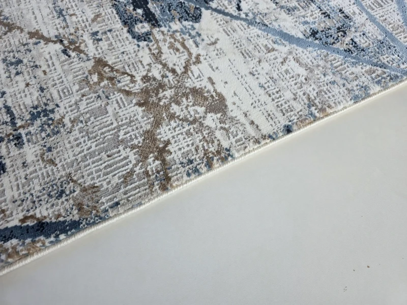 Brzeg dywanu nowoczesnego Exclusive 339 granatowego