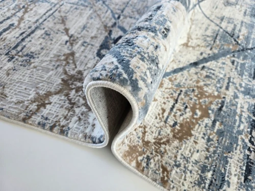 Bok dywanu nowoczesnego Exclusive 339 granatowego