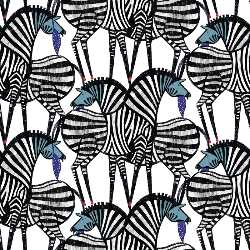 Tapeta młodzieżowa  Dancing Zebras.webp