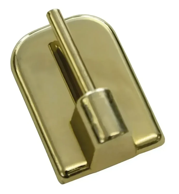 Uchwyt samoprzylepny złoty do karnisza na zazdrostki Gardinia.webp