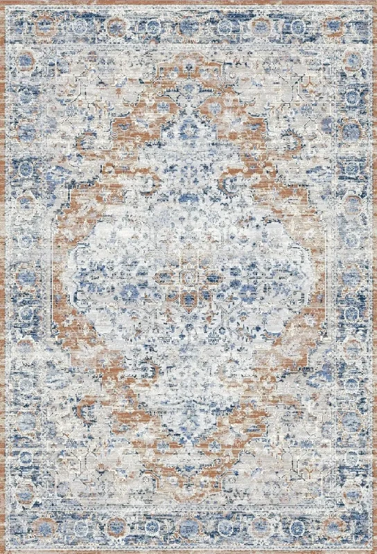 Dywan tradycyjny San Sebastian Y944A grey/tile red