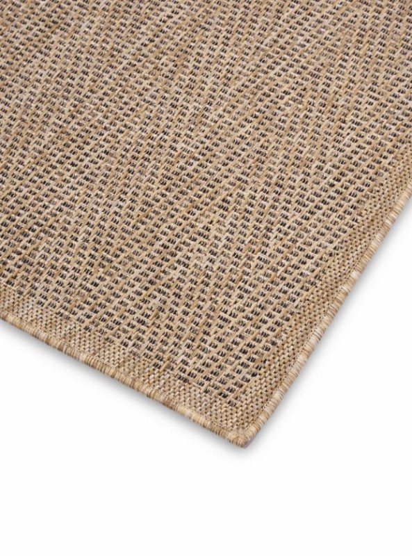 Obszycie i struktura dywanu zewnętrznego Indoor and Outdoor SG40A beige Yucana Tam
