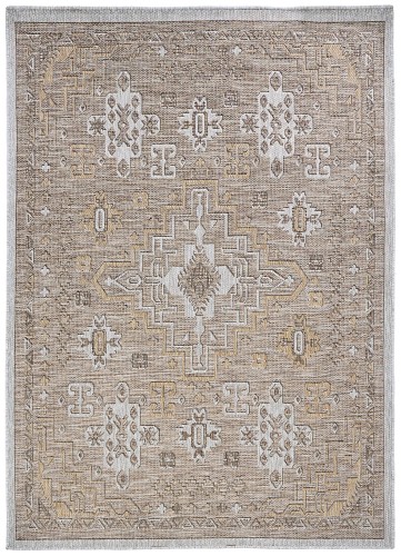 Dywan zewnętrzny Indoor and Outdoor KV38B brown Yucana Van