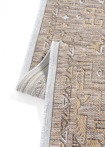 Spód dywanu zewnętrznego Indoor and Outdoor KV38B brown Yucana Van