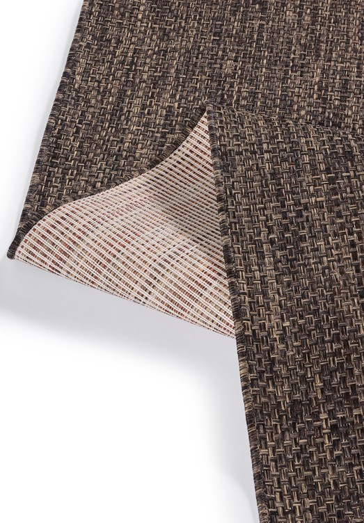 Spód dywanu zewnętrznego Indoor and Outdoor SM20A dark brown Yucana Taj