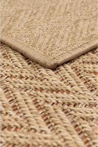 Spód wykładziny na taras i balkon płaskotkanej Kenzy 4m jodełka beżowa.webp