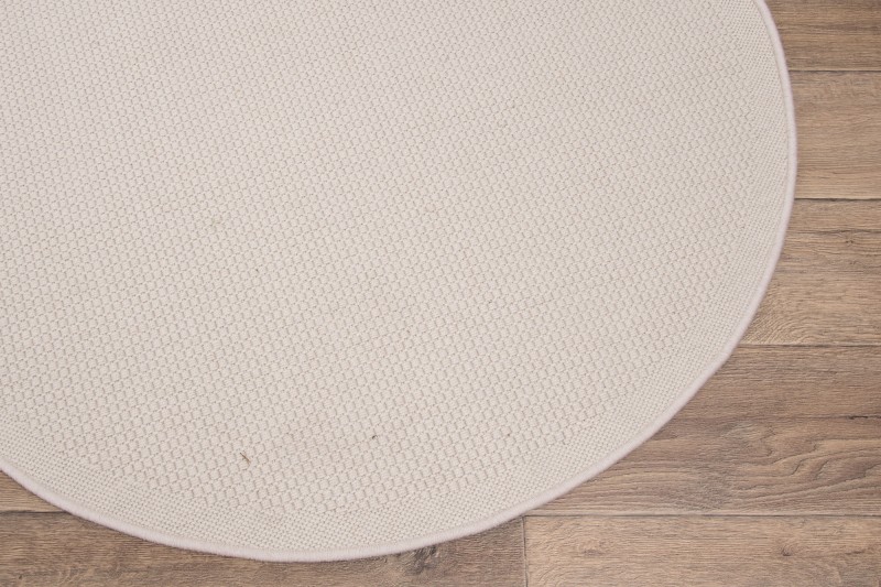 Dywan okrągły wełniany Dune Naturale 89863-68200 obszycie