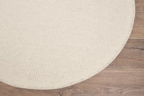 Dywan okrągły wełniany Dune Natural 89863-69400 obszycie