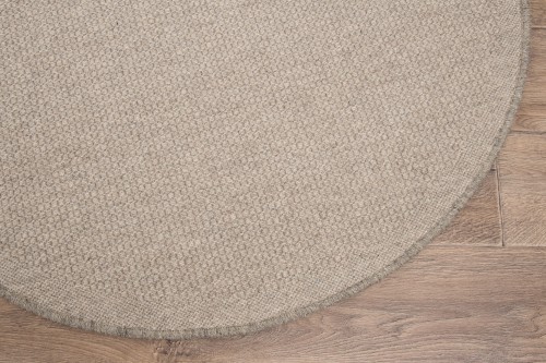 Dywan okrągły wełniany Dune Natural 89863-69500 obszycie