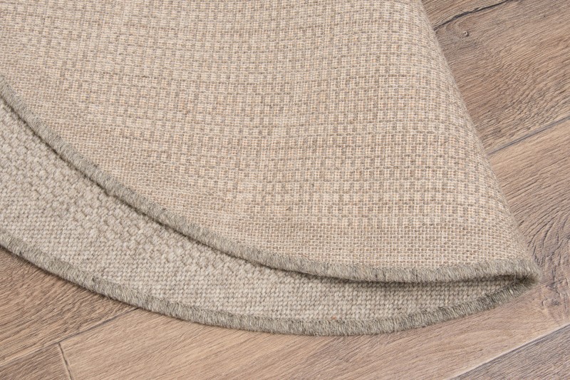 Dywan okrągły wełniany Dune Natural 89863-69500 spód