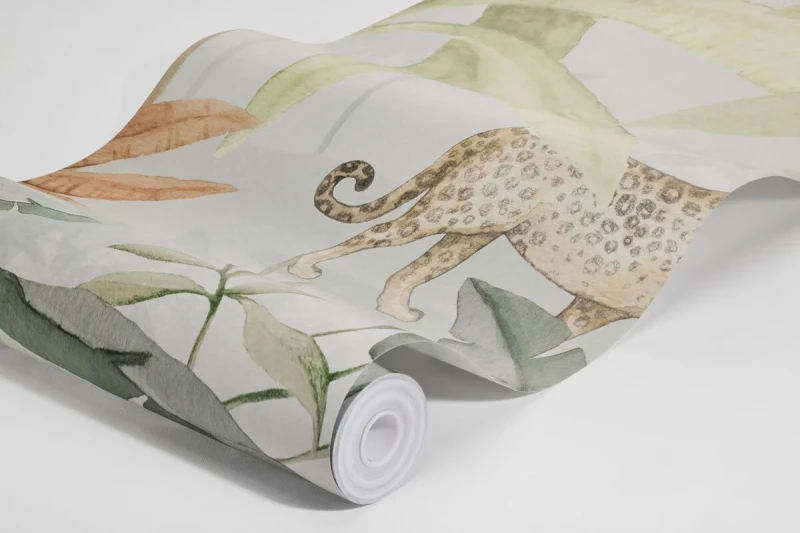Tapeta safari dla dzieci Newbie 6945 Wild Jungle Mural.webp