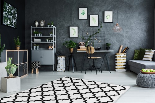 Dywan Obsession BLACK & WHITE 391 White