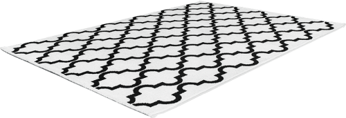 Dywan Obsession BLACK & WHITE 391 White