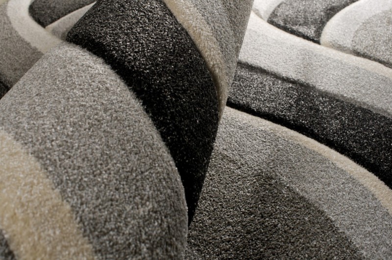 Dywan Kartal Sumatra 3481A 3D dark gray