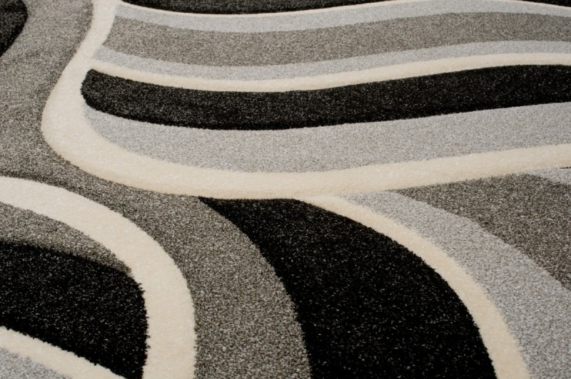 Dywan Kartal Sumatra 3481A 3D dark gray