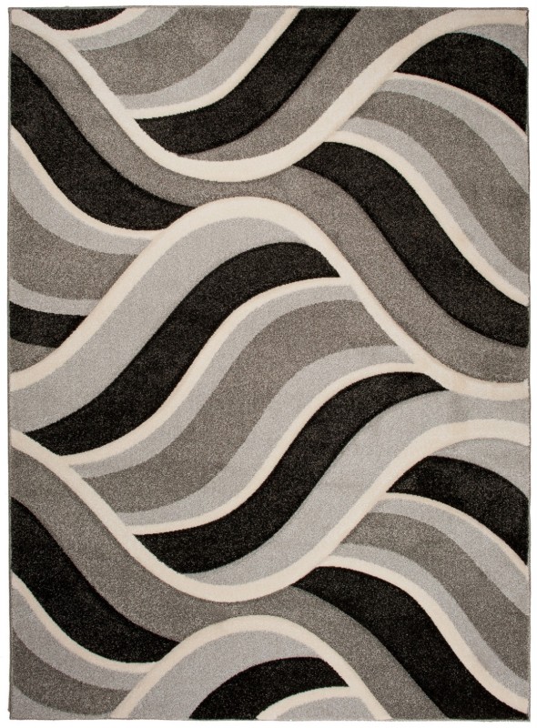 Dywan Kartal Sumatra 3481A 3D dark gray