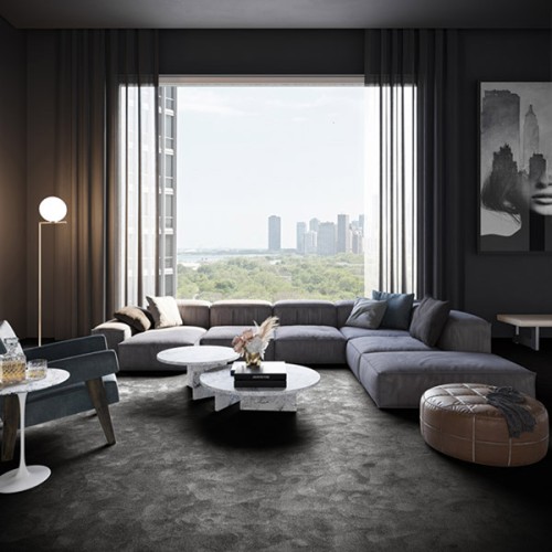 Wykładzina dywanowa AW Obsession 99 w salonie