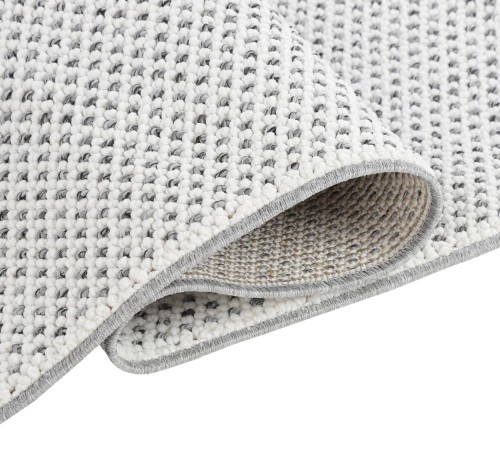 Dywan nowoczesny DS63A Gray Agra obszycie i spód