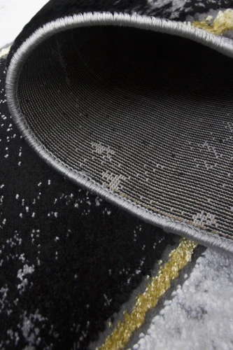 Dywan nowoczesny Diamond Glamour K4423G gold bok i spód