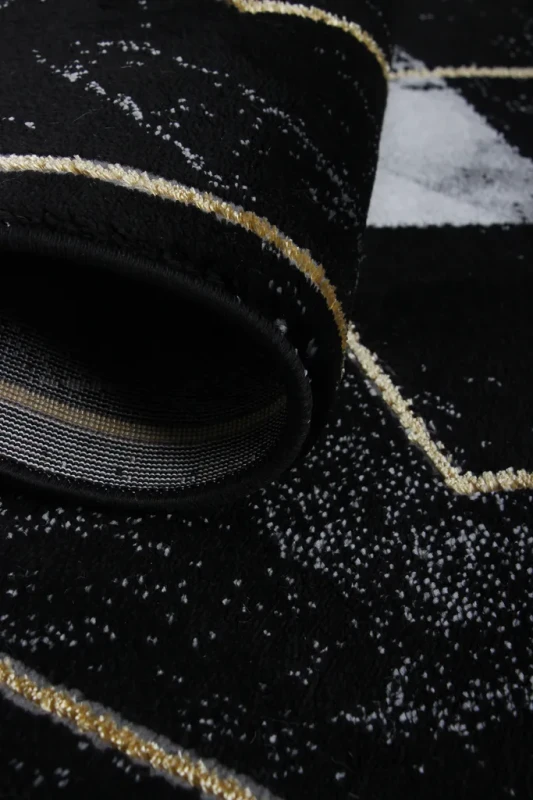 Dywan nowoczesny marmur Diamond K4477G szary brzeg i spód