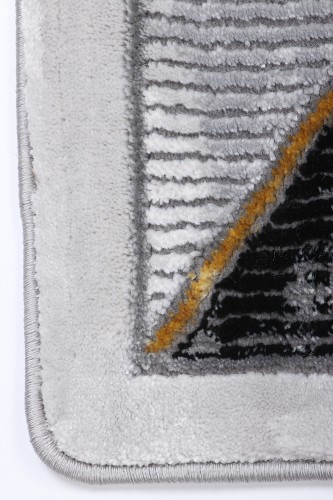 Dywan nowoczesny Diamond K4483G szary róg