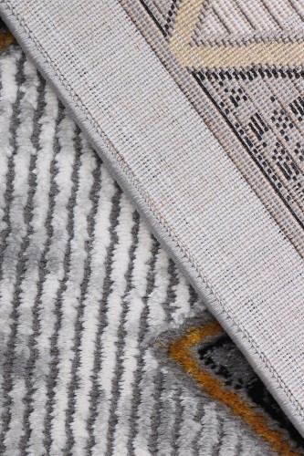 Dywan nowoczesny Diamond K4483G szary spód