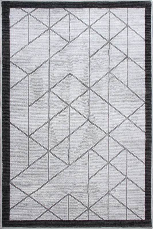 Dywan nowoczesny Diamond Glamour K4488S szary