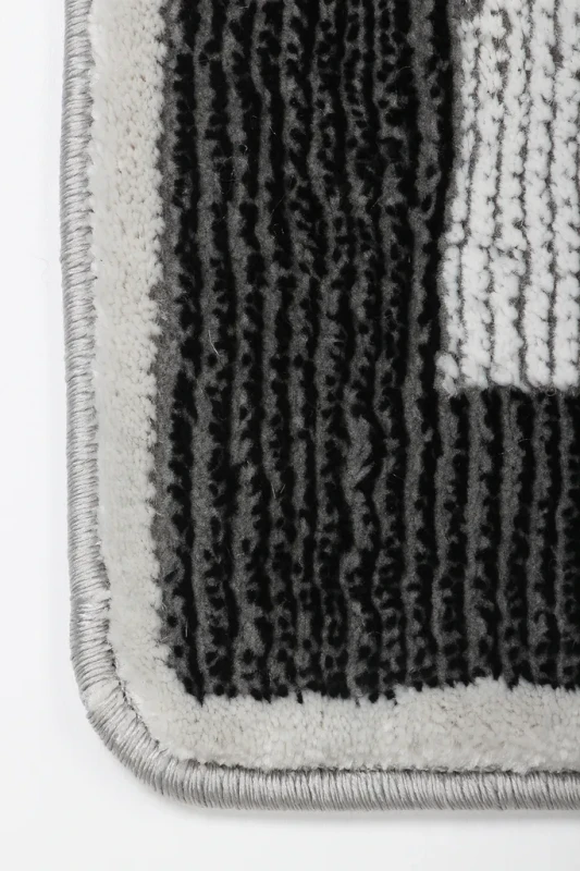 Dywan nowoczesny Diamond Glamour K4488S szary róg