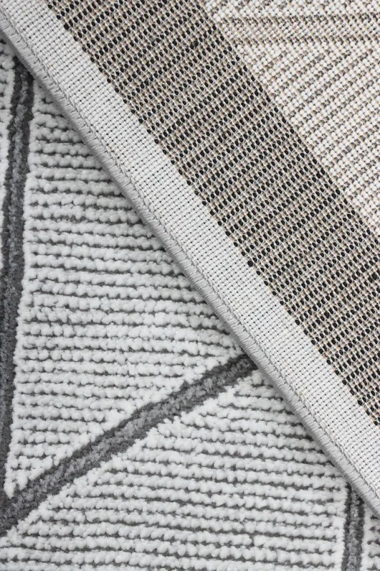 Dywan nowoczesny Diamond Glamour K4488S szary spód