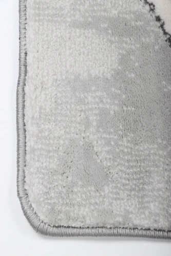 Dywan geometryczny Diamond K4495S szary róg